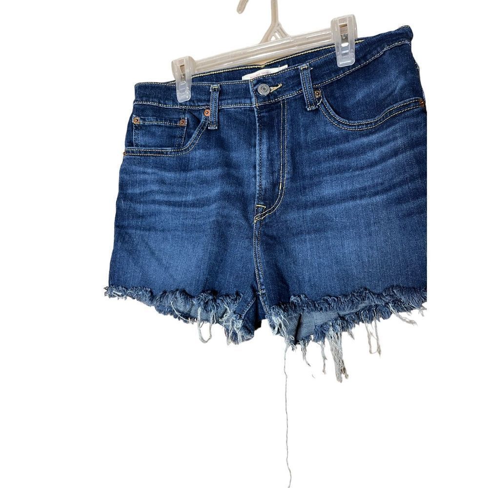 Levi’s High Rise Shorts Size 30 - Picture 3 of 8